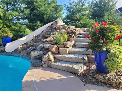 Pool With Waterfall Builders in Metro St. Louis | Clarity Ponds