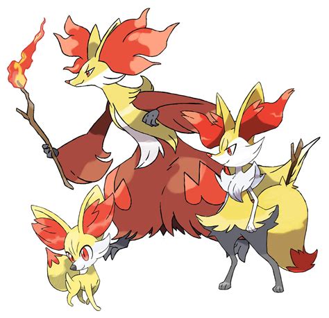 653-655 Fennekin Evolution by Torathor on DeviantArt