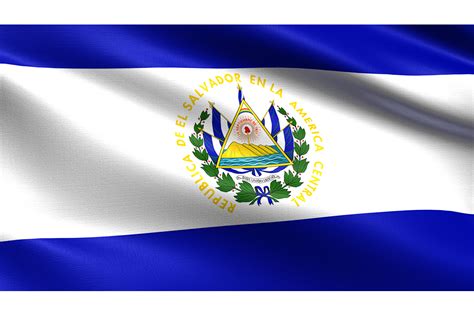 El Salvador Flag Printable