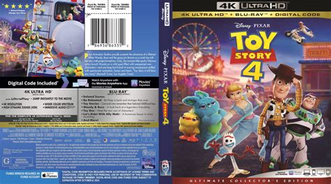 Toy Story 4 (2019) R1 4K UHD Cover - DVDcover.Com