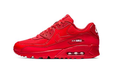 Nike Air Max 90 All-Red Sneakers