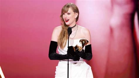 Taylor Swift Dropped News of a Surprise Album During Her Grammy ...