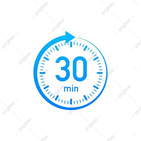 Stopwatch Timer Clipart Transparent Background, The 30 Minutes Timer ...