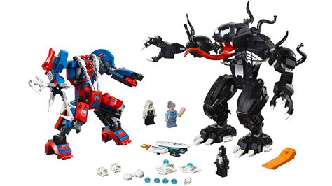 LEGO Unveils a Pretty Epic Venom vs. Spider-Man Set for Later This Year ...