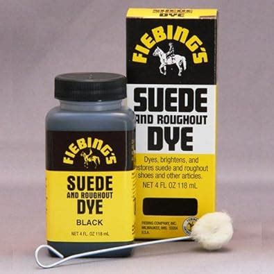 Amazon.com - 4 Oz. Suede Dye Black By Fiebing - Black Suede Shoe Dye