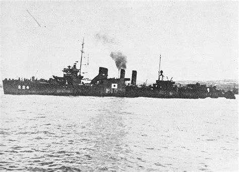 USS Stewart (DD-224) after recovery from the Japanese