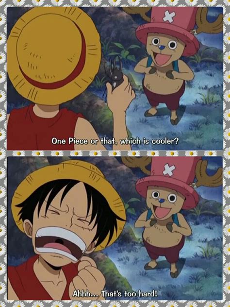 Luffy, Chopper, text, quote, funny, stag beetle, One Piece; Photo ...