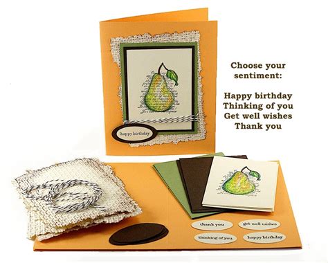 Birthday Card Making Kit Craft Kits for Adults DIY Card Kit - Etsy