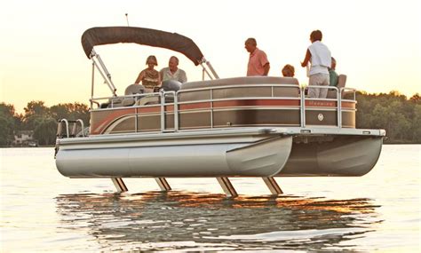 Summer Fun! Awesome pontoon lift that goes with you! I never have to ...