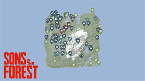 All Sons of the Forest item locations: Interactive map guide - Charlie ...