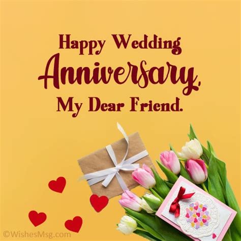 1st Wedding Anniversary Wishes For Friend In English - Infoupdate.org