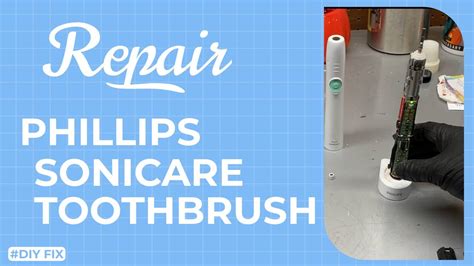 Repair of a Phillips Sonicare Toothbrush - YouTube