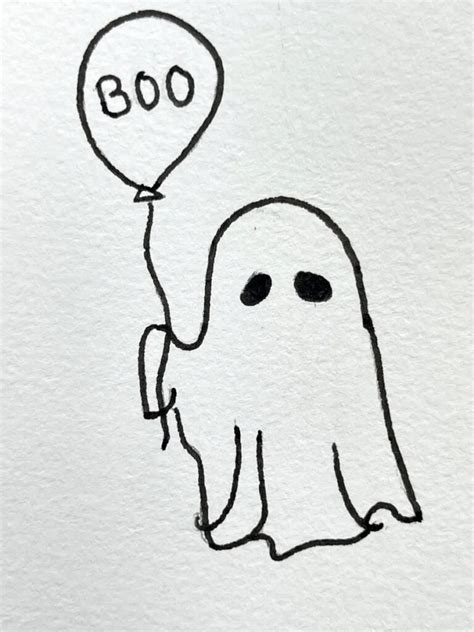 15 Ghost Drawing Ideas: How To Draw A Ghost