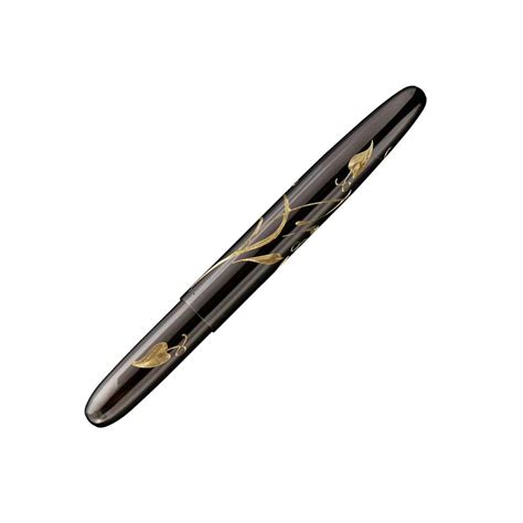 Titanium-Nitride Bullet Space Pen with Mechanically Engraved Design ...