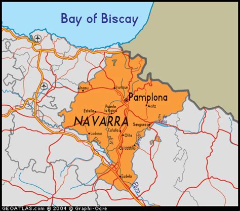 Map of Navarra maps