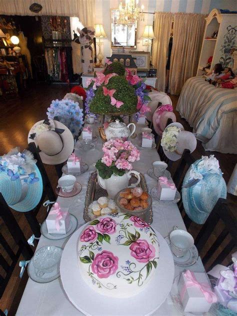 Tea Party Party Ideas | Photo 2 of 11 | Tea party decorations, Tea ...