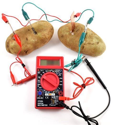 Potato Battery: How to Turn Produce into Veggie Power! | Science fair ...