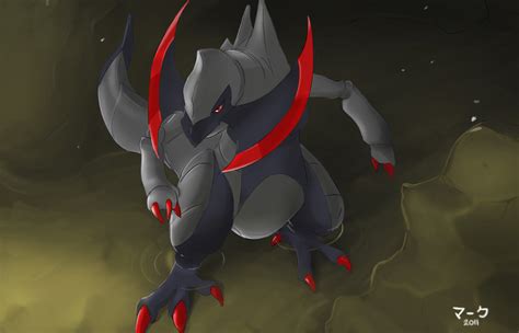 Pokemon: Shiny Haxorus by mark331 on DeviantArt