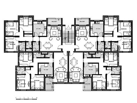 apartment building floor plans with dimensions - Leora Gardiner