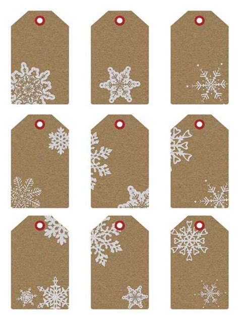 Free Printable Christmas Gift Tags