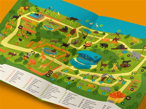 Zoo Map | Zoo map, Zoo, Map