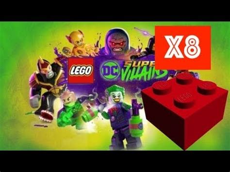 Lego DC Super Villains - Red Brick Studs x8 Multiplyer Location - YouTube