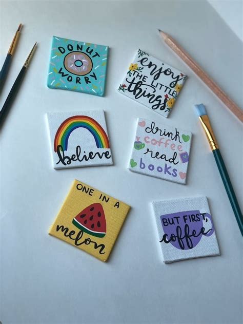 Pin by Hazel !🧿 on my | Book art diy, Diy canvas art easy, Mini canvas art