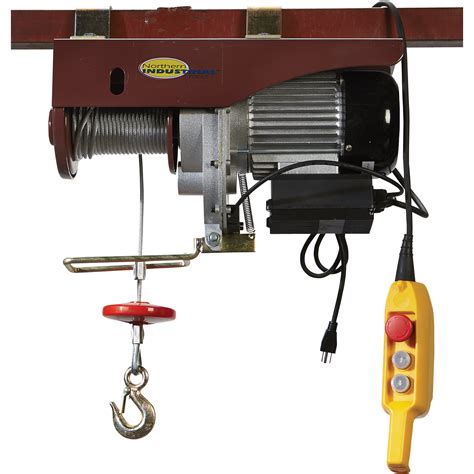 Heavy-Duty Electric Hoist — 2,000-Lb. Double Line/1,000-Lb. Single Line ...