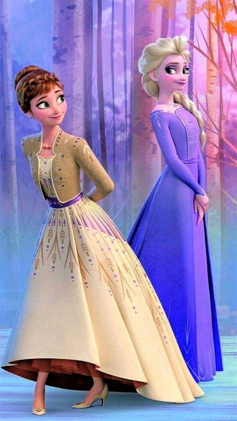 Frozen 2 Anna and Elsa. Disney princess , Disney princess fashion ...