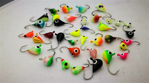 wholesale tungsten ice jig head , ice fishing , unpainted tungsten ice ...