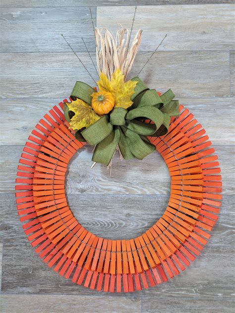 Clothespin Wreath