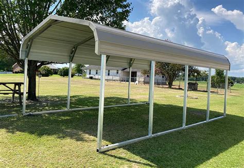 12x20 Regular Roof Carport Florida - Alan's Factory Outlet