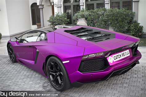 2013 Lamborghini Aventador LP700-4 Purple?