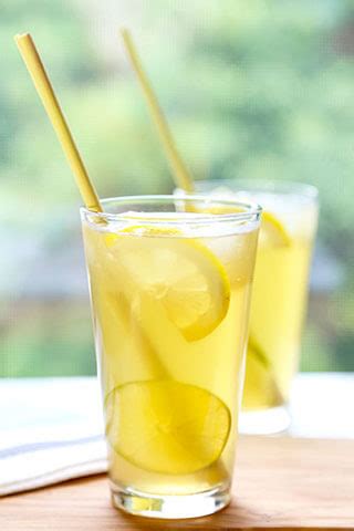 Lemongrass Iced Green Tea Recipe | Pickled Plum