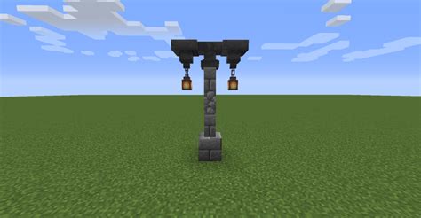 Street lamp design with two hanging lanterns | r/DetailCraft ...