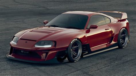 Toyota Supra MK4 Stage 1 Custom Wide Body Kit by Hycade Ver.1 Buy with ...