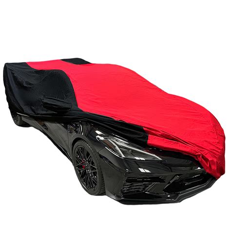 Corvette Ultraguard Plus Car Cover - Indoor/Outdoor Protection - Red/B ...