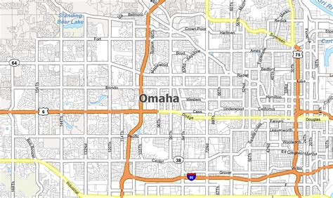 Omaha Nebraska Map - GIS Geography