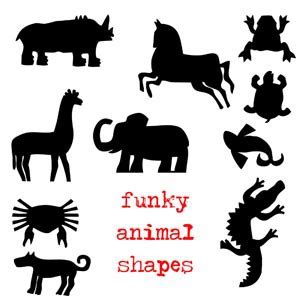 Funky Animal - Photoshop custom shapes