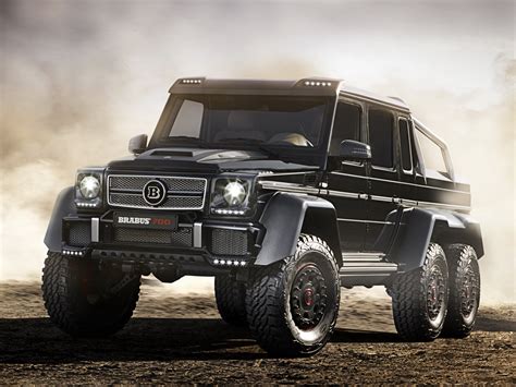 2013, Brabus, Mercedes, Benz, G63, Amg, 6x6, W463, Pickup, Offroad ...