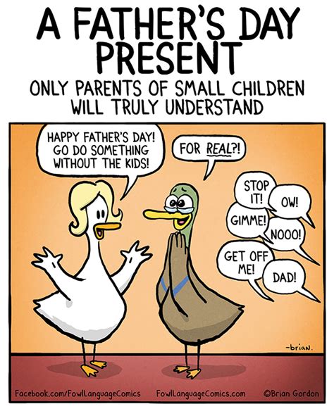 Father's Day Present - Fowl Language Comics