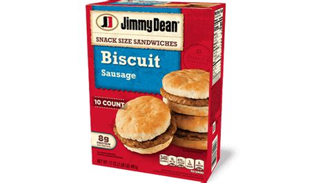 Sausage Biscuit Snack Size Sandwiches | Jimmy Dean® Brand