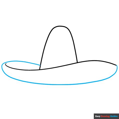 How to Draw a Sombrero - Really Easy Drawing Tutorial