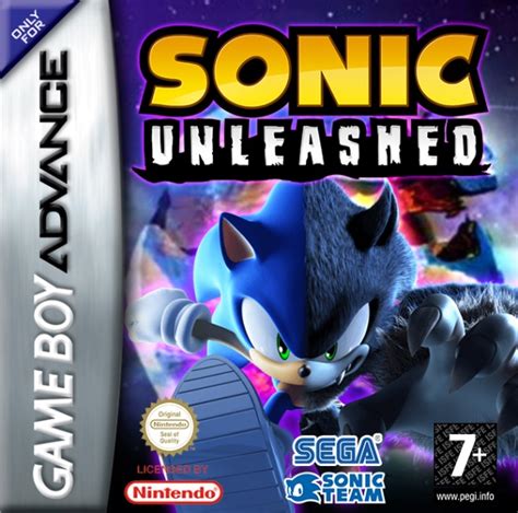 Sonic Unleashed Game Boy Advance Box Art Cover by Vintagesonic1