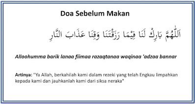 Doa Sebelum Makan Dan Sesudah Makan Lengkap dengan Artinya - Doa Harian ...