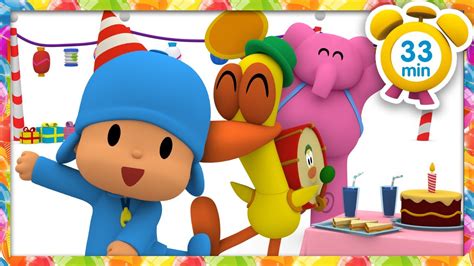 🥳 PARTY! 🥳 [ 33 minutes ] | Nursery Rhymes & Baby Songs - Pocoyo - YouTube