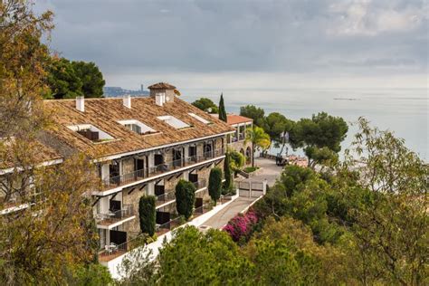 Hotel Parador De Malaga Gibralfaro in Malaga, Spain Editorial Stock ...