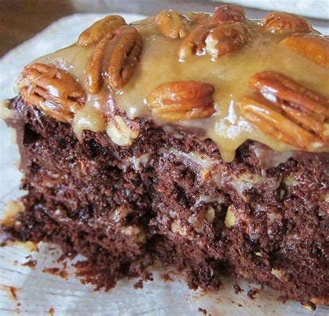 Easy Homemade Chocolate Turtle Cake - Easy Recipes