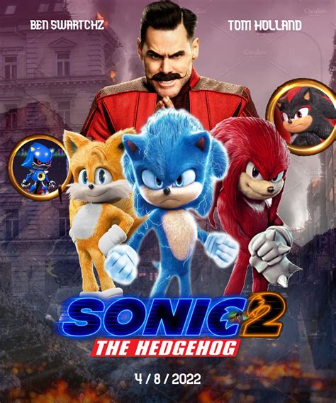 Sonic movie 2 fan made poster : r/SonicTheHedgehog