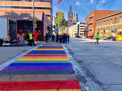 Eyes on Milwaukee: Milwaukee Pride, City Debut Rainbow Crosswalks ...